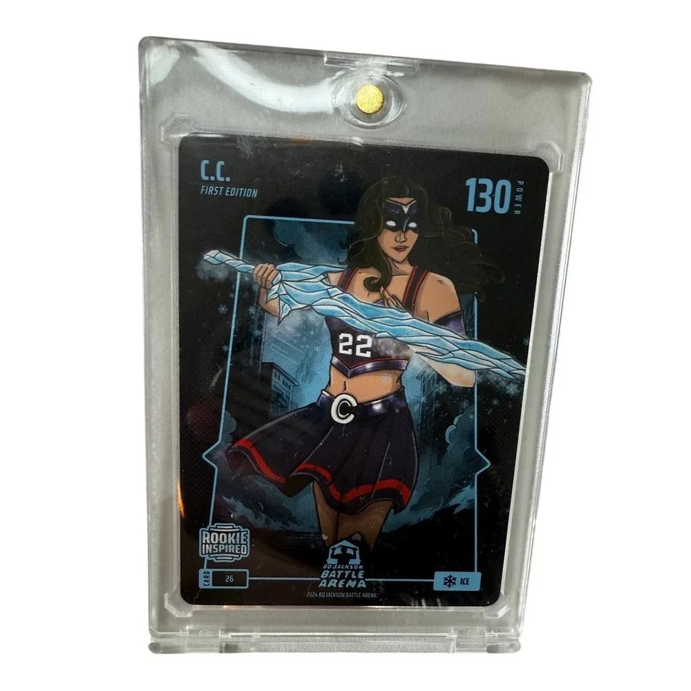 Caitlin Clark First Edition Rookie Inspired 2024 Ice 130 Bo Jackson Battle Arena